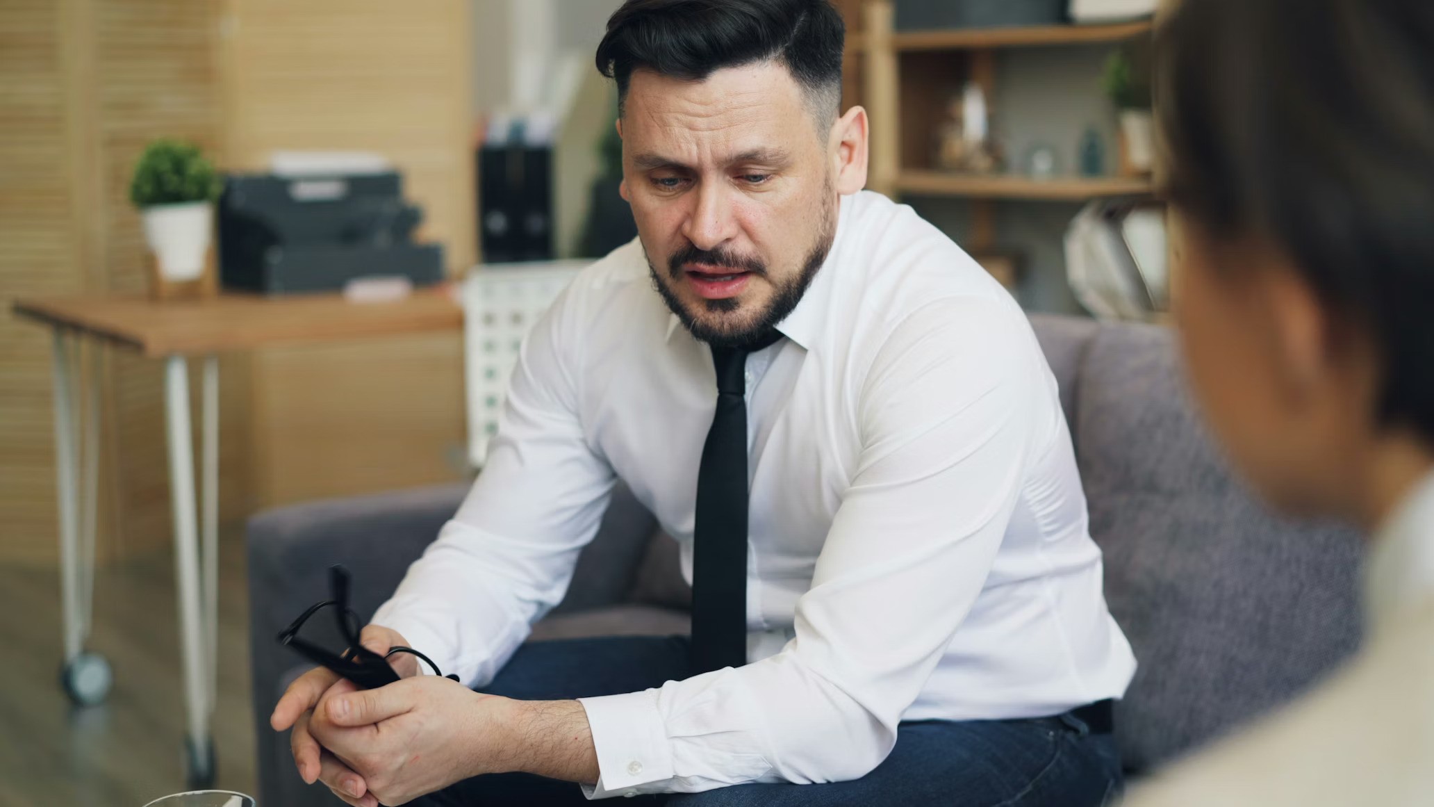 Professional healthcare insurance agent